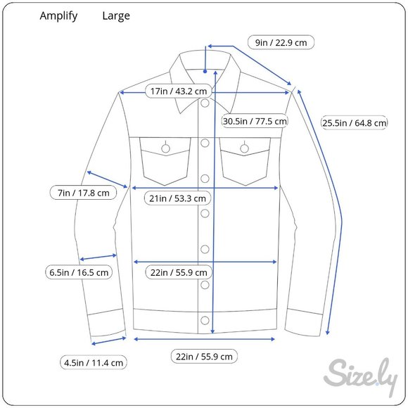 Amplify Mens Button Up Black White Flannel Shirt Large NWT $38 - Picture 2 of 4